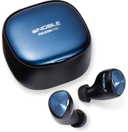 Noble Audio 【未使用に近い】ワイヤレスイヤホン bluetooth 5.1 自動ペアリング のフィット感 ブルートゥース イヤホン 重低音 CVC8.0 no.1317